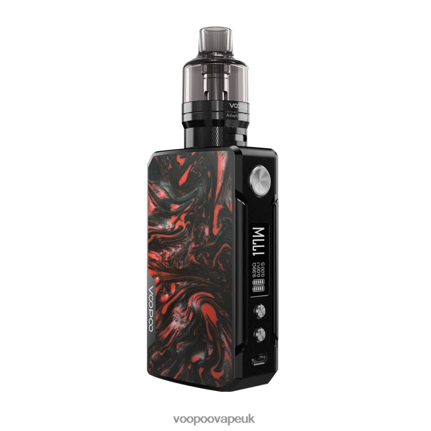 VOOPOO Argus UK - VOOPOO DRAG 2 Refresh Edition Black-Scarlet 4PF602328