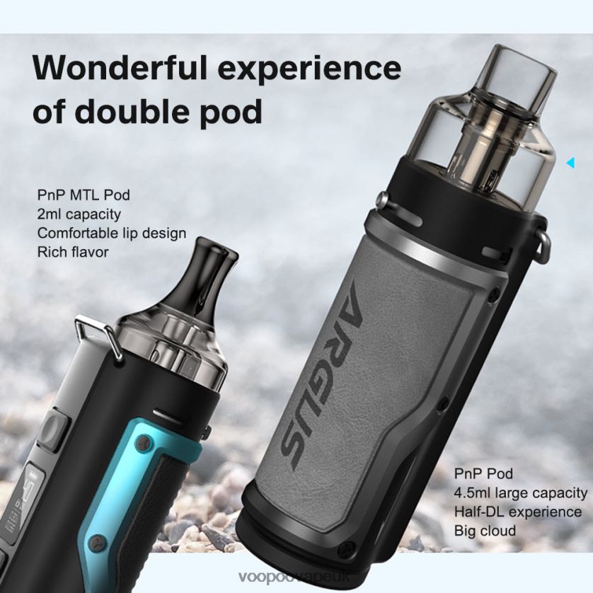 VOOPOO Coils UK - VOOPOO ARGUS Pod Mod Kit Petrol Green-Silver 4PF60277