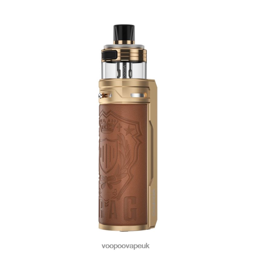 VOOPOO Coils UK - VOOPOO DRAG S PNP-X Box Mod Shield Gold 4PF602317