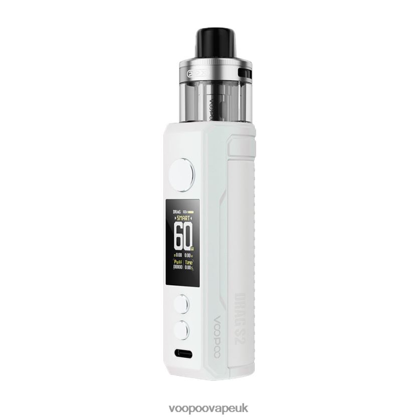 VOOPOO Coils UK - VOOPOO DRAG S2 Pod Mod Kit Pearl White 4PF602257