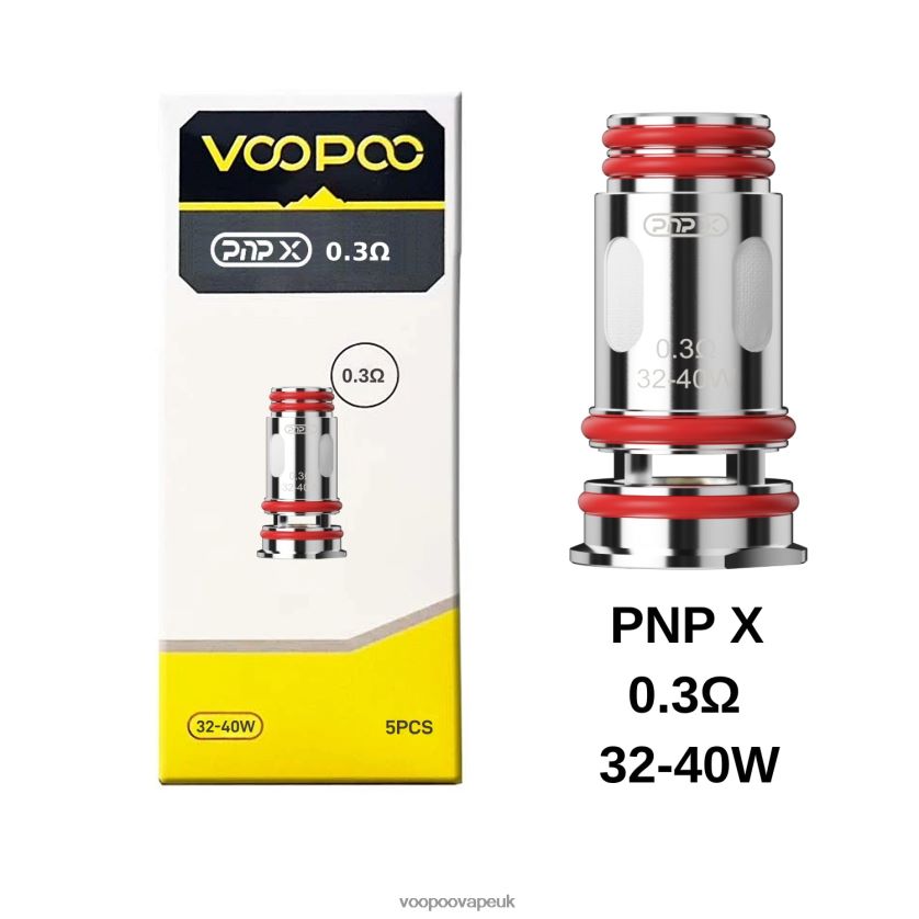VOOPOO Coils UK - VOOPOO PNP Coils (5Pcs) PnP X 03 ohm 4PF602607