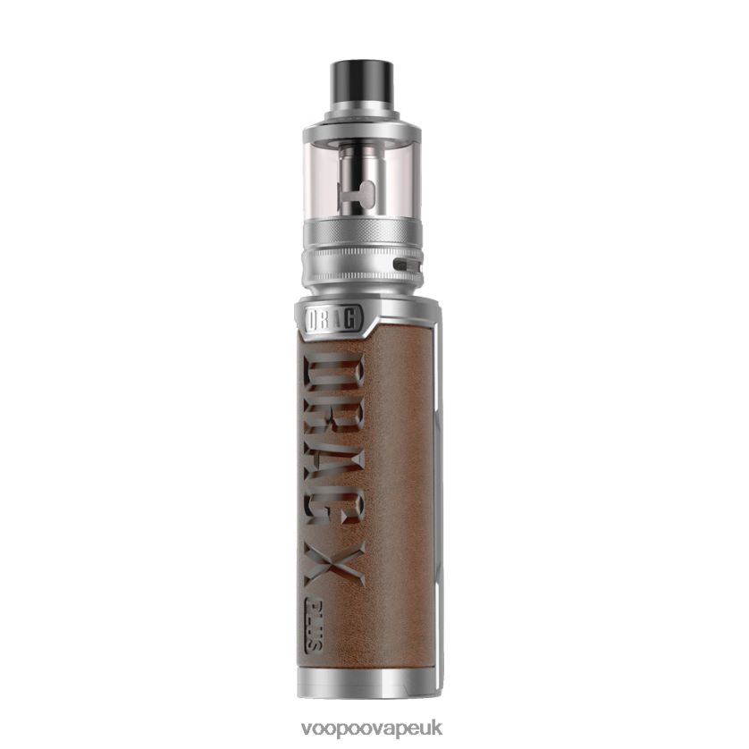 VOOPOO UK - VOOPOO DRAG X PLUS Professional Edition Silver+Retro Brown 4PF602281