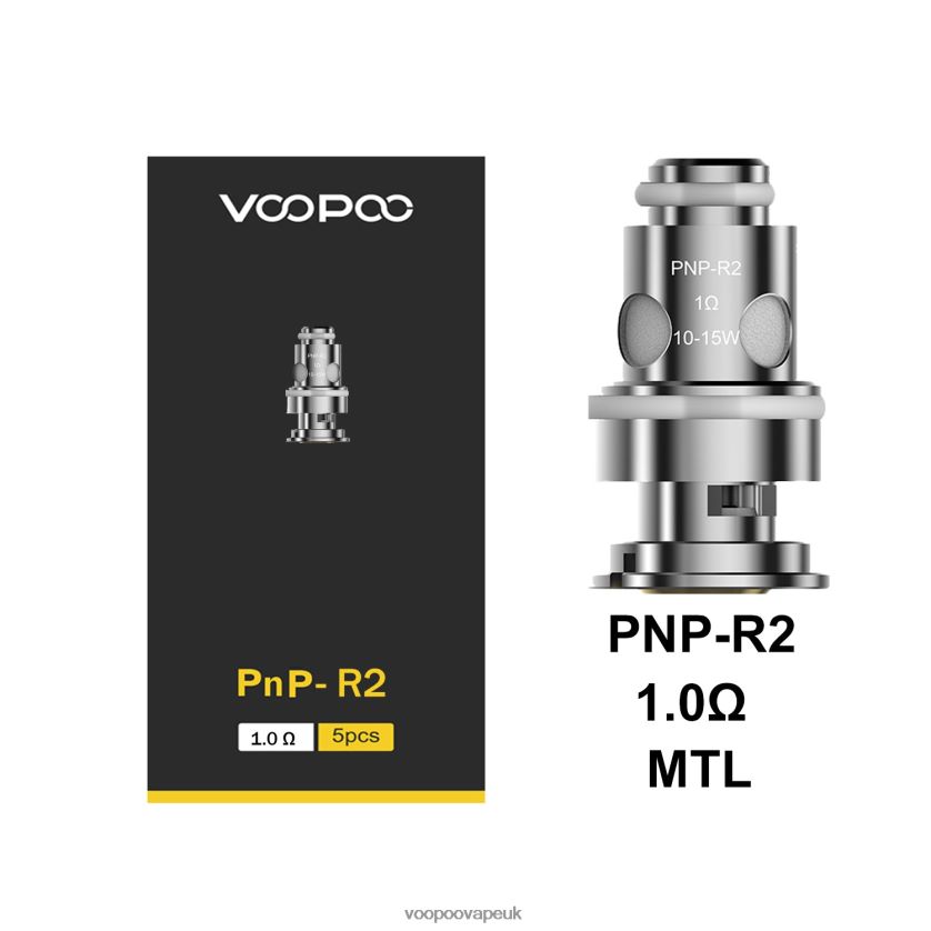 VOOPOO UK - VOOPOO PNP Coils (5Pcs) PnP-R2 4PF602591