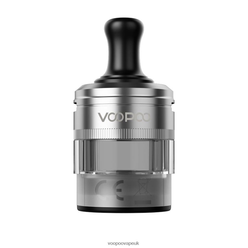 VOOPOO UK - VOOPOO PNP X EMPTY Cartridge(New Version) MTL - Silver 4PF602561