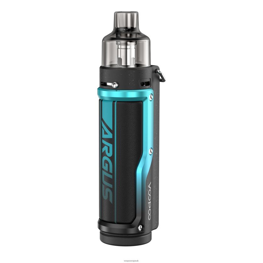 VOOPOO UK Sale - VOOPOO ARGUS PRO Pod Mod Kit Litchi Leather Blue 4PF60224