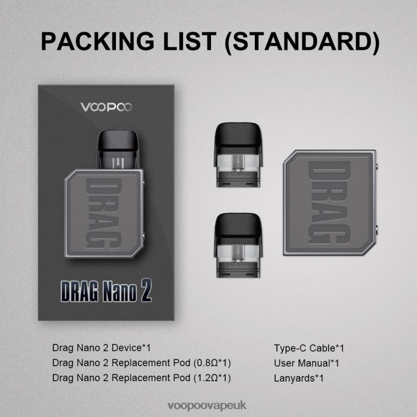 VOOPOO UK Shop - VOOPOO DRAG NANO 2 Pod Kit Tea Green 4PF602152