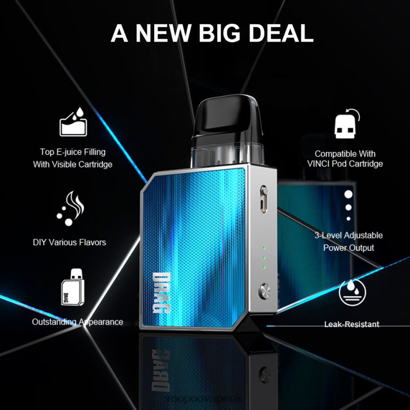 VOOPOO UK Shop - VOOPOO DRAG NANO 2 Pod Kit Tea Green 4PF602152