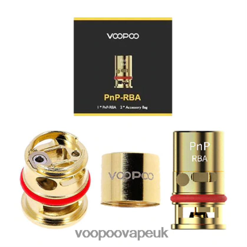 VOOPOO UK Shop - VOOPOO PNP Coils (5Pcs) PnP-RBA 4PF602592
