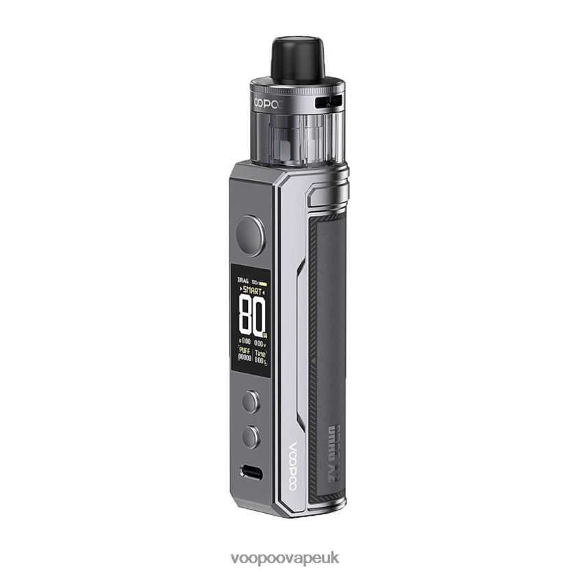 VOOPOO UK Store - VOOPOO DRAG X2 Pod Mod Gray Metal 4PF602233