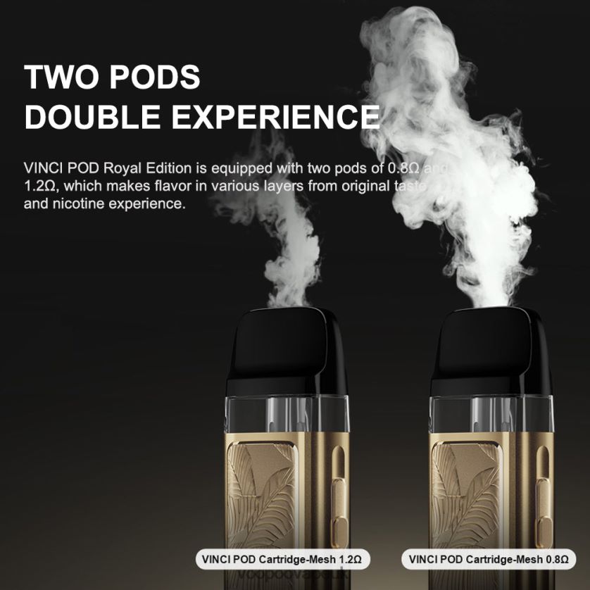 VOOPOO UK Store - VOOPOO VINCI POD Royal Edition Gold Leaf 4PF602343