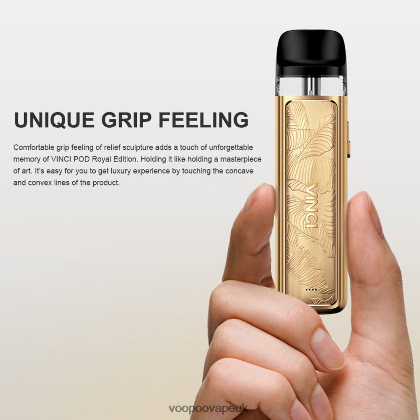 VOOPOO UK Store - VOOPOO VINCI POD Royal Edition Gold Leaf 4PF602343