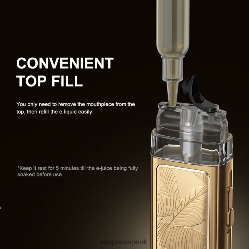 VOOPOO UK Store - VOOPOO VINCI POD Royal Edition Gold Leaf 4PF602343