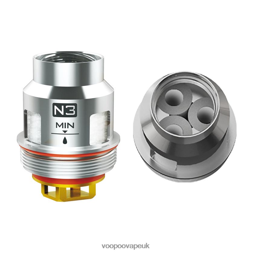 VOOPOO Vape UK - VOOPOO UFORCE Coils (5Pcs) N3 02 ohm 4PF602616