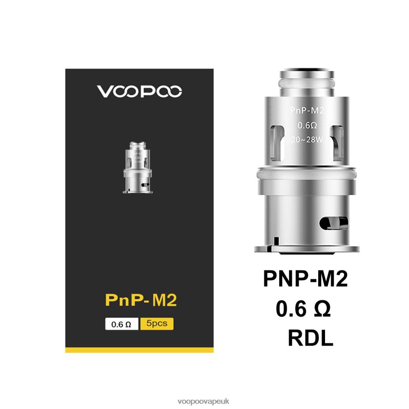 VOOPOO Vape UK Amazon - VOOPOO PNP Coils (5Pcs) PnP-M2 4PF602589