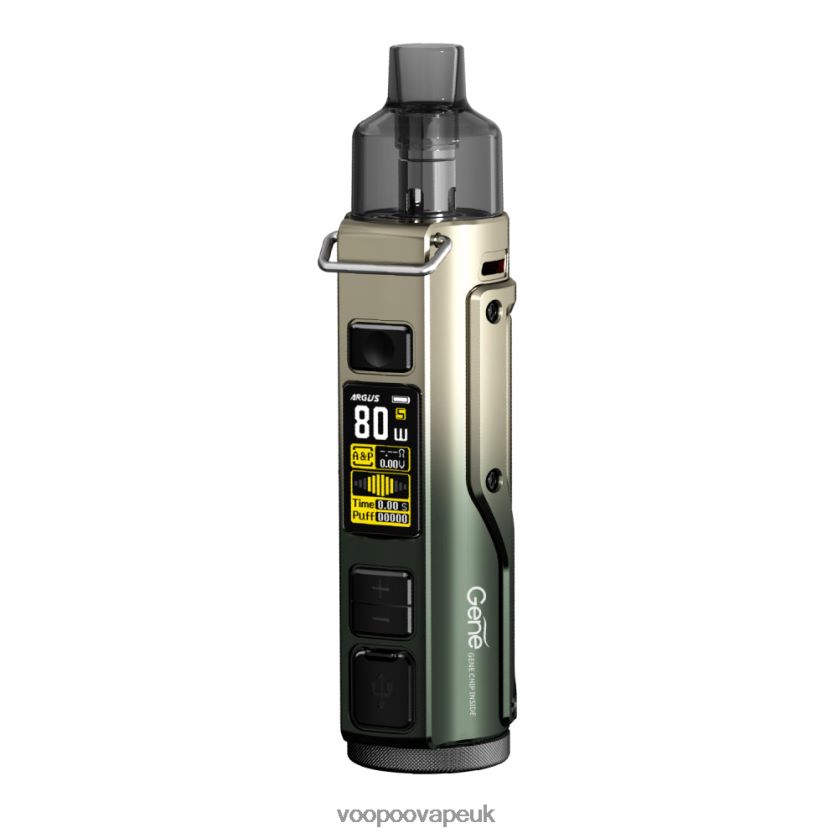 VOOPOO Vape Price - VOOPOO ARGUS PRO Pod Mod Kit Blackish Green Gold 4PF60230