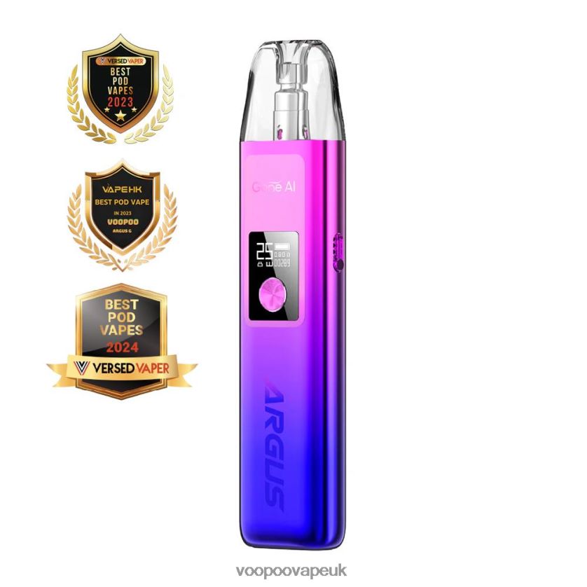 VOOPOO Vape UK - VOOPOO ARGUS G Pod Kit Aurora Blue 4PF6026