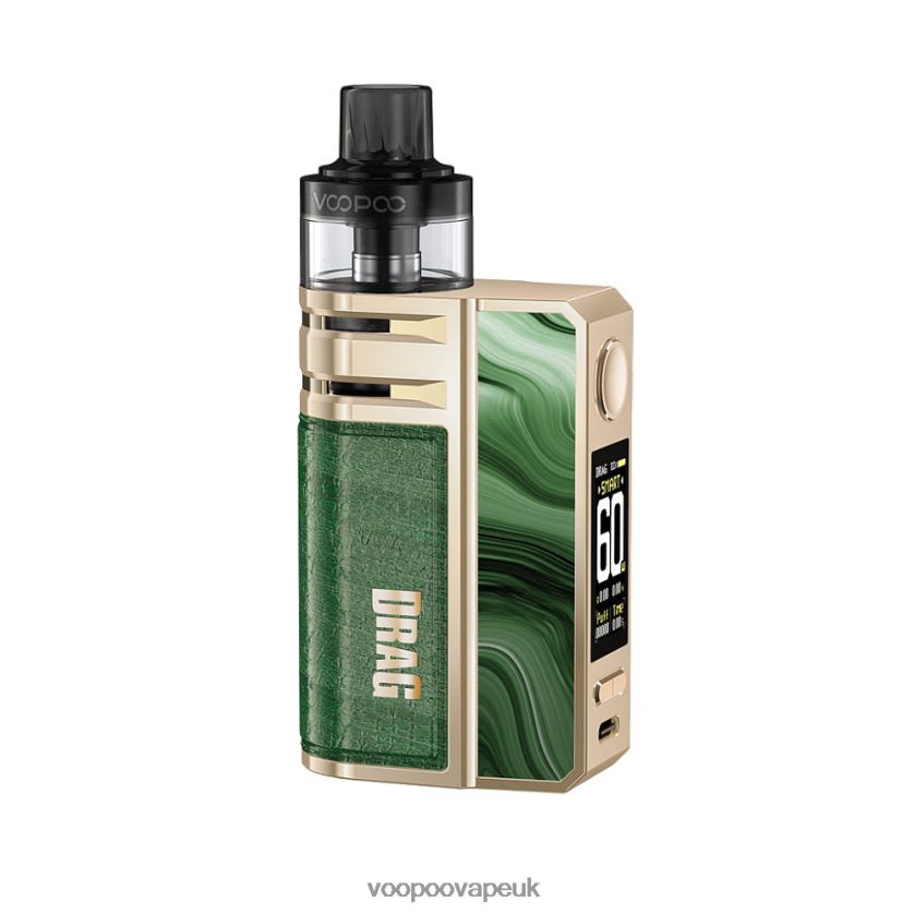 VOOPOO Coils UK - VOOPOO DRAG E60 Pod Kit Streamers Green 4PF602187