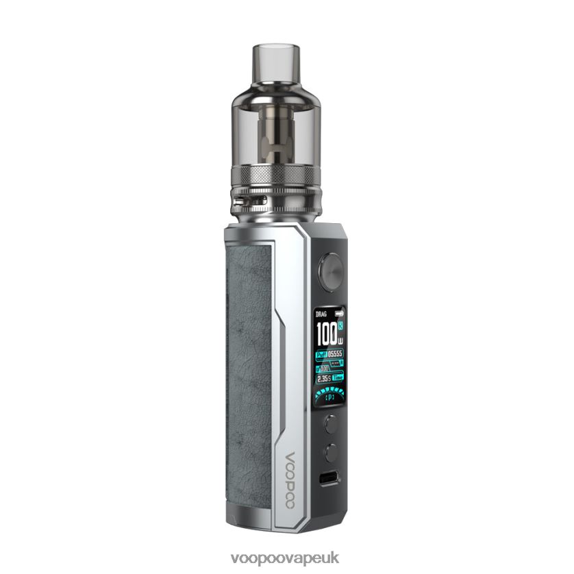 VOOPOO UK Sale - VOOPOO DRAG X PLUS Kit Smoky Grey 4PF602314