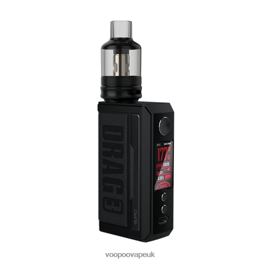 VOOPOO UK - VOOPOO DRAG 3 Box Mod Kit Classic Black 4PF602251