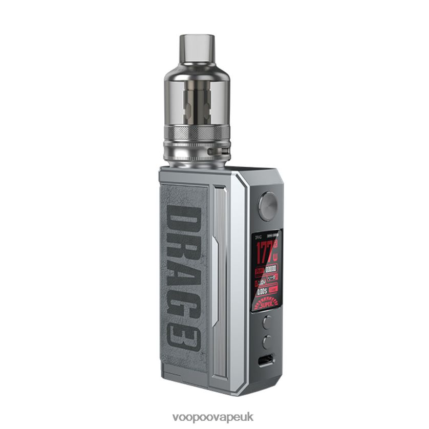 VOOPOO UK Website - VOOPOO DRAG 3 Box Mod Kit Smoky Grey 4PF602155
