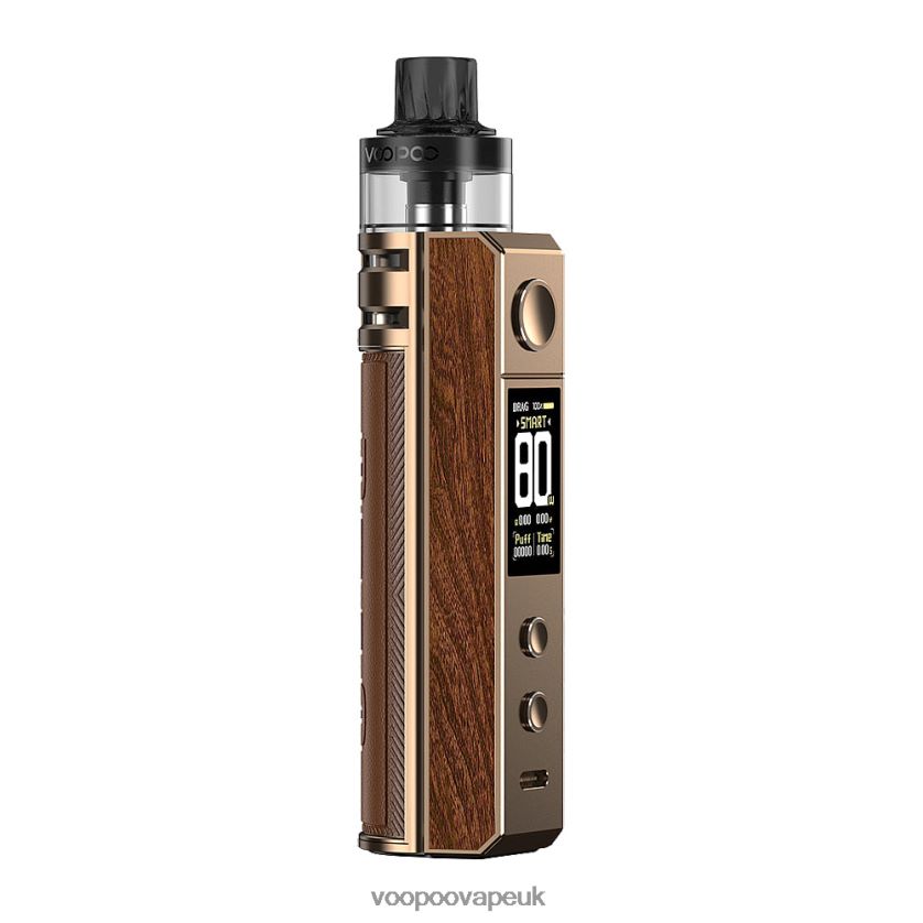 VOOPOO UK Website - VOOPOO DRAG H80S Pod Kit Golden Rosewood 4PF602245