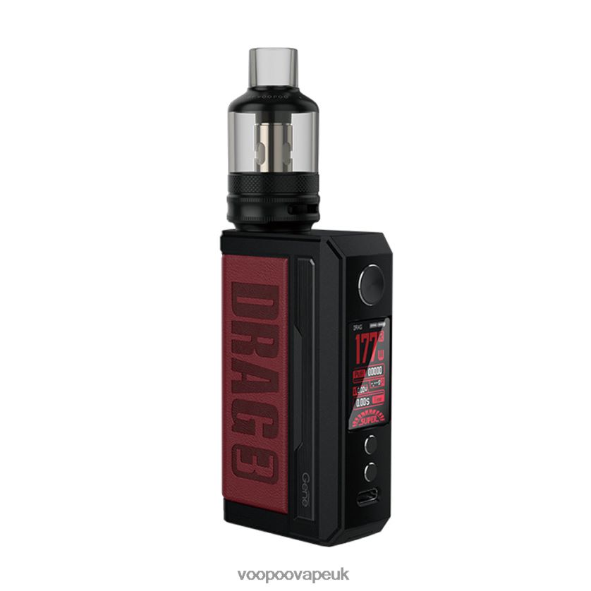 VOOPOO Vape UK Amazon - VOOPOO DRAG 3 Box Mod Kit Marsala 4PF602249