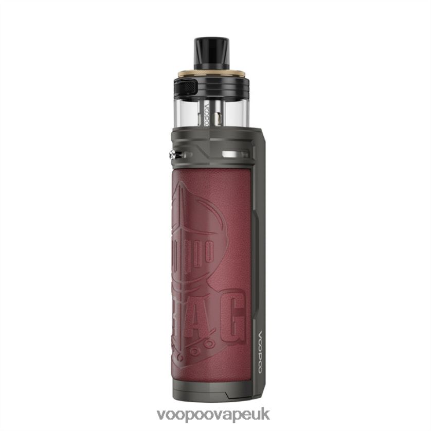 VOOPOO Vape UK - VOOPOO DRAG X PNP-X Kit Knight Red 4PF602306