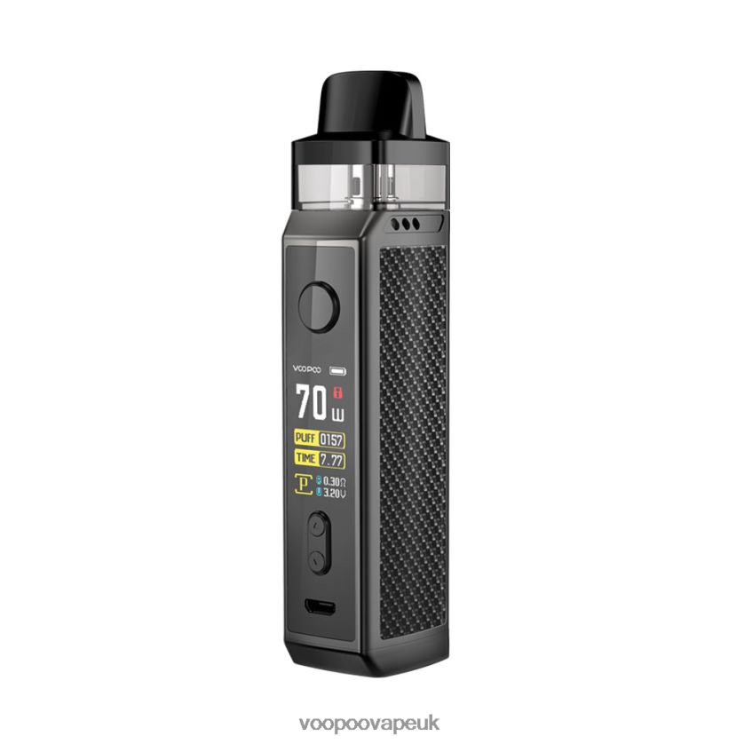 VOOPOO Vape UK - VOOPOO VINCI X Mod Pod Kit Carbon Fiber 4PF602346